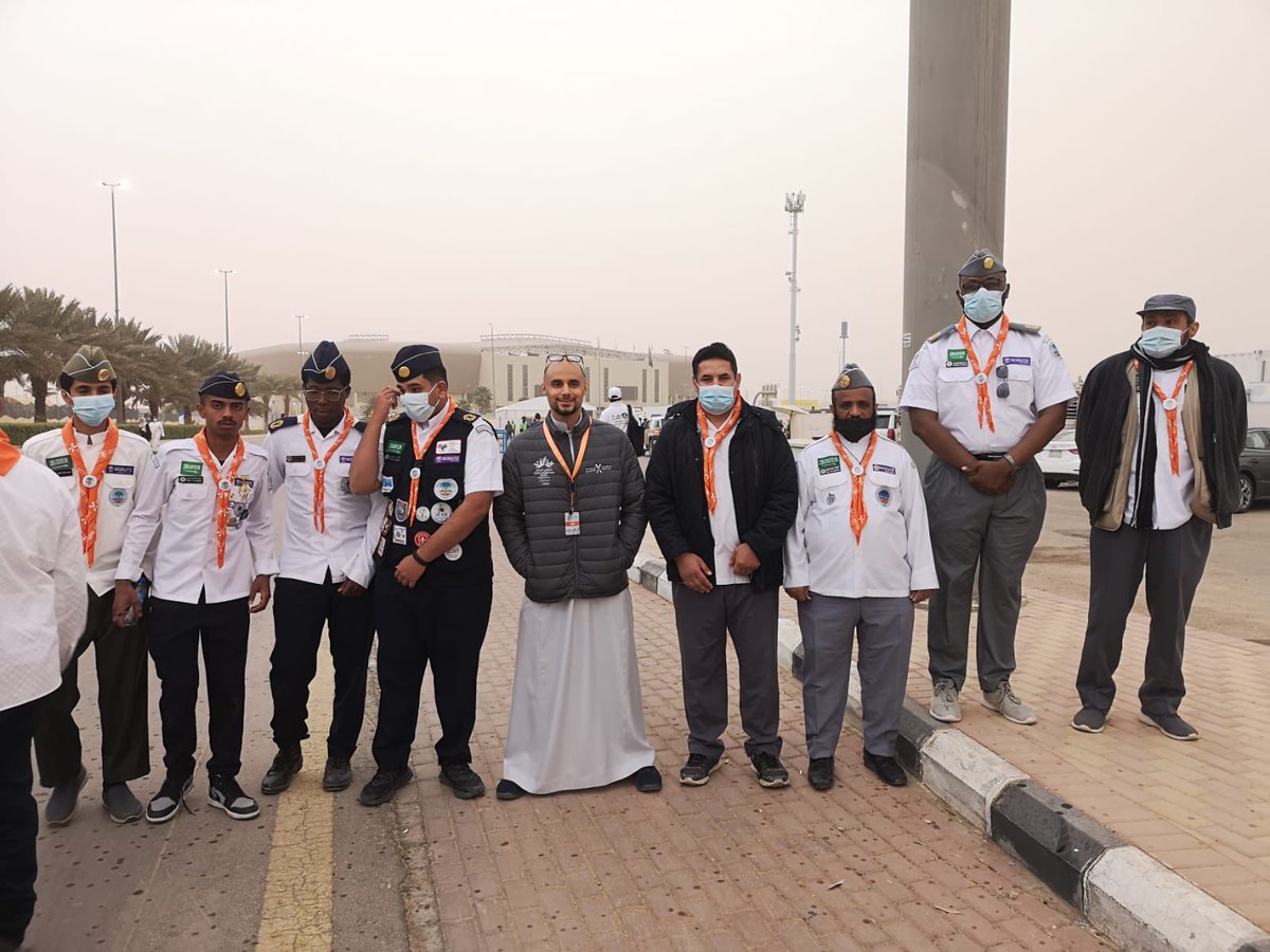 scouts_sld_org's tweet photo. تحت إشراف #جمعية_الكشافة_العربية_السعودية شاركت جوالة #جمعية_صعوبات_التعلم بتقديم الخدمات التطوعية في التنظيم لسباق "ماراثون الرياض ٢٠٢٢م" والذي نظمه الاتحاد السعودي للرياضة للجميع بجامعة الملك سعود صباح يوم السبت ٢ / ٨ / ١٤٤٣ هـ https://t.co/UYUJwSLSi1