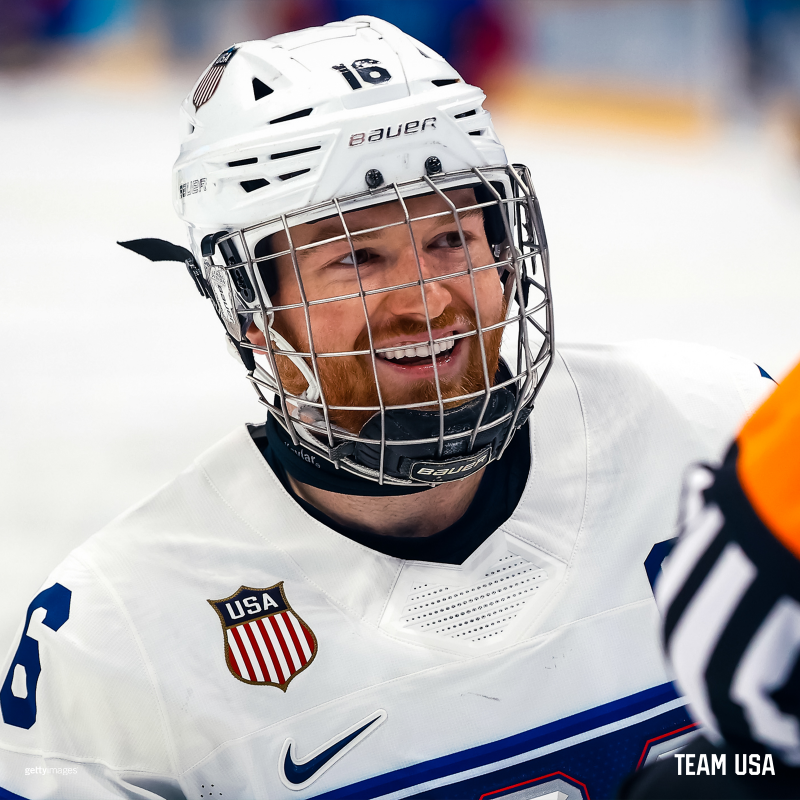TeamUSA's tweet photo. Nine goals from @usahockey, including a hat trick from @JWallace_USA, sends Team USA to the semis. #WinterParalympics