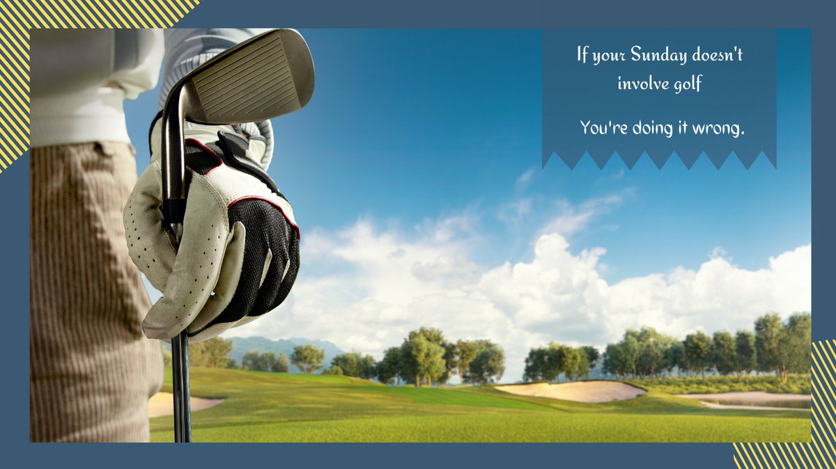 If your Sunday doesn't involve golf,
You're doing it wrong.

#golfing #golfers #golfaddict #golflove #golffun #golfinglife #golfsport #playinggolf  #golfingworld #golfturkeycom
golfturkey.com