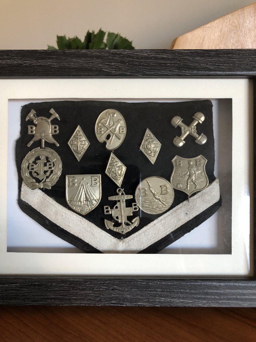⁦<a href="/TheBBScotland/">The Boys' Brigade in Scotland</a>⁩ , these I think are from the 50’s /  60’s , found by my mother having a clear out , to good to let them be discarded , proudly displayed now , maybe you can help with age of these