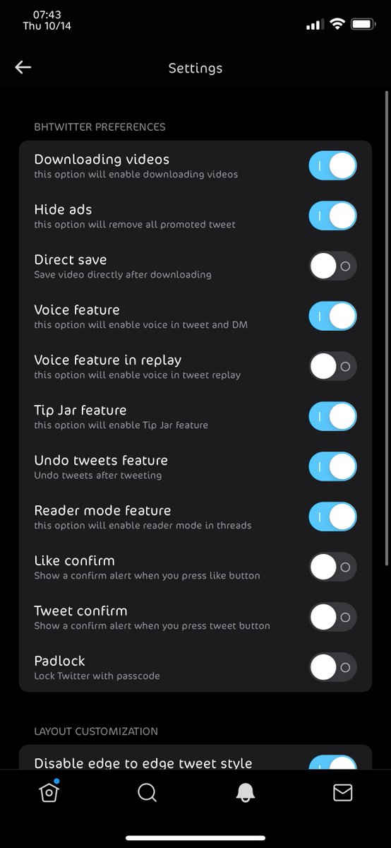 AbdallaAlnaeb's tweet photo. 🔴اداة تويتر
BHTwitter 🛠 v2.9.2
Awesome tweak for Twitter
▪️تنزيل مقاطع الفيديو (حتى لو كان الحساب خاص)
▪️تحميل الصور بأعلى جودة
▪️التراجع عن ميزة التغريد
▪️تاكيد التغريدة
▪️تاكيد الاعجاب 
وغيرها 
🔸السورس https://t.co/A4aemKlaTb
🔹ملف deb
https://t.co/ggUg3moHQX https://t.co/Im7XjcBu7I