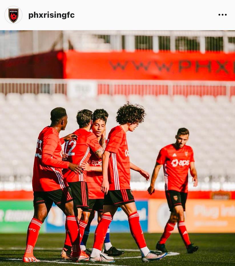 I am extremely happy to get some minutes in our last pre-season game and also to be on the scoresheet again.

All set for the season. 🔥

Let’s go, <a href="/PHXRisingFC/">Phoenix Rising FC</a> fans! ❤️👊🏾

#RisingAsOne I #RA33