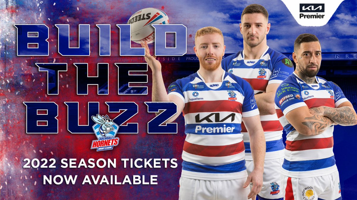 HornetsAll's tweet photo. Still time to join AHSA!
Sign up before the first @RochdaleHornets game of the season March 27th & you will be entered into the prize draw to win a ยฃ50 club shop voucher! ๐๐๐ป๐ ๐ด๐ตโช๏ธ
https://t.co/eTQiiXDMHS - adult ยฃ25.00
https://t.co/NlBztmAFwf - Child ยฃ9.95
#Buildthebuzz https://t.co/8cLSV9XiAG