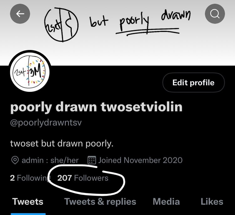 poorly drawn twosetviolin tweet media