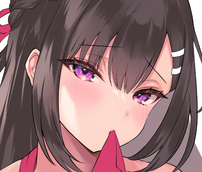 色塗りの練習中 