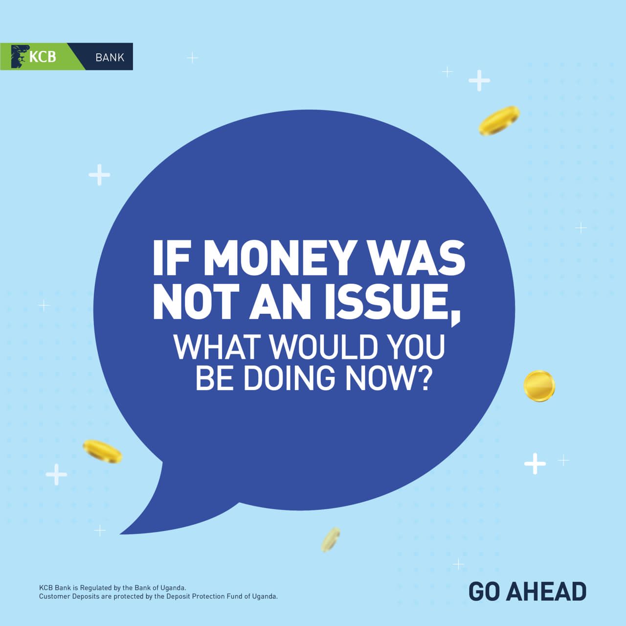 KCB BANK UGANDA on Twitter "If money wasn’t a problem, where would you