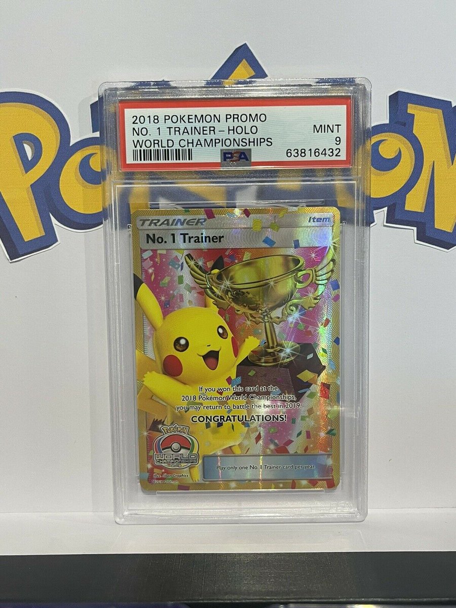 PSA MINT 9 2018 POKEMON NO. 1 WORLD CHAMPIONSHIP TRAINER PROMO... - https://t.co/zXa43HR8zf #pokemon #playpokemon #pokemonswordshield PSA MINT 9 2018 POKEMON NO. 1 WORLD CHAMPIONSHIP TRAINER PROMO... - https://t.co/zXa43HR8zf #pokemon #playpokemon #pokemonswordshield