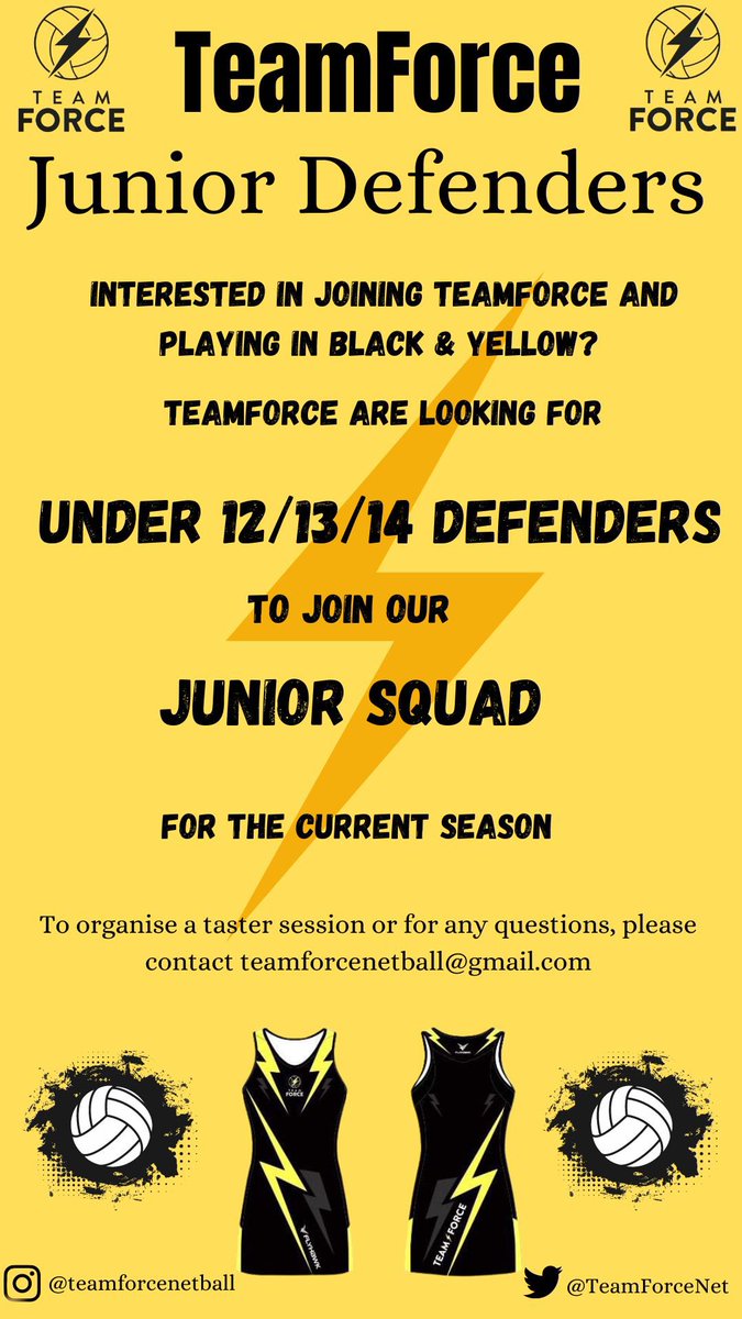 TeamForce Netball tweet media