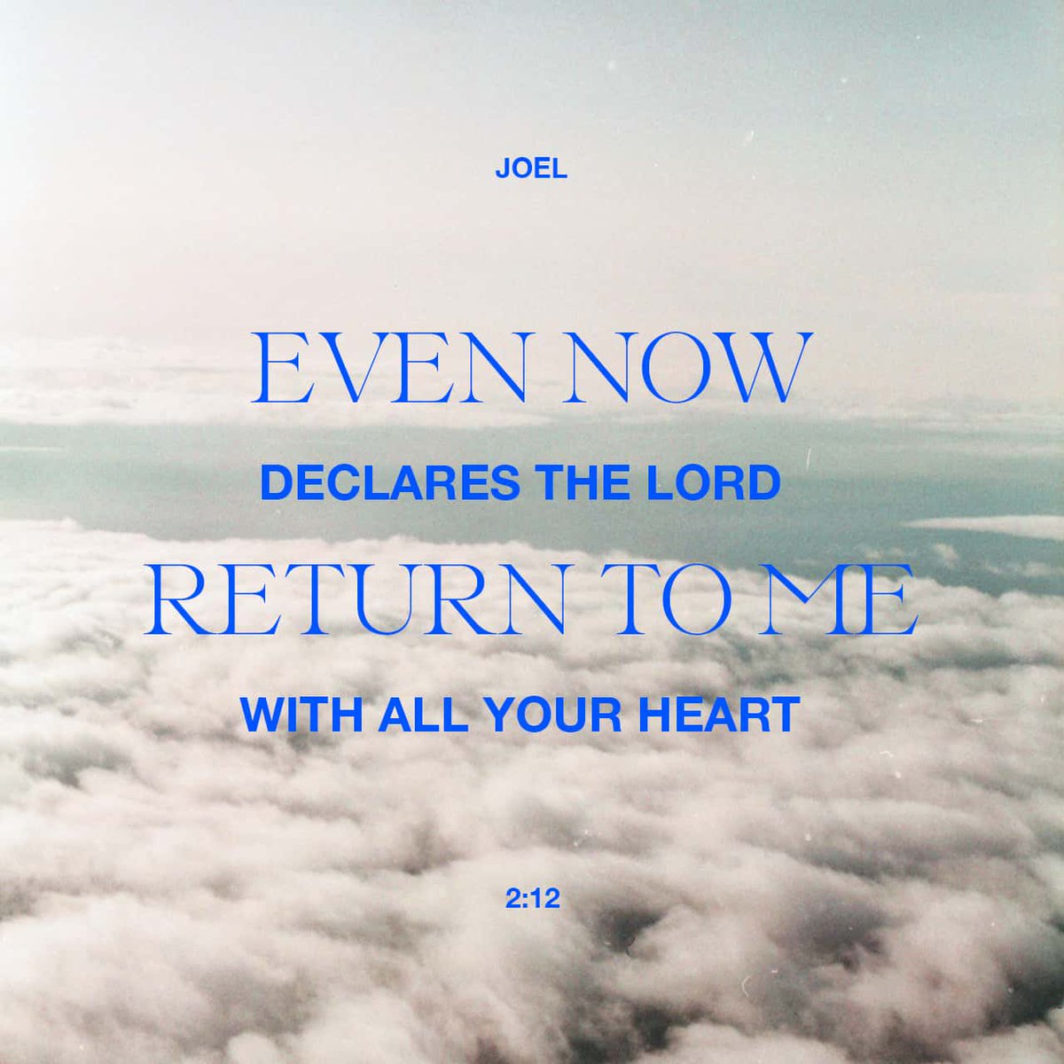 conscriptedOne's tweet image. “Yet even now,” declares the Lord, “return to me with all your heart, with fasting, with weeping, and with mourning;
Joel 2:12 ESV

bible.com/verse-of-the-d…