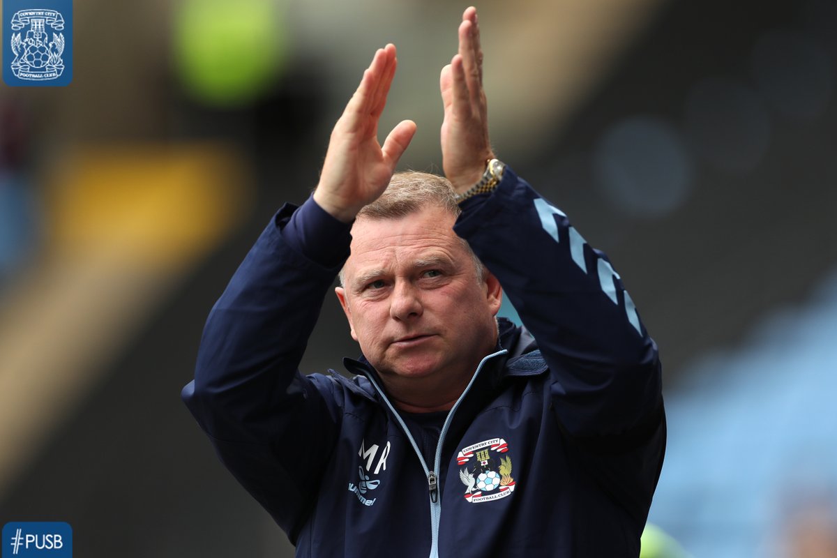 Coventry_City's tweet photo. What a 5️⃣ years 👏

Today is the anniversary of Mark Robins appointment as Sky Blues boss! 🏆🏆🏆

➡️ https://t.co/LyS08AMsZH #PUSB https://t.co/JvonMNMkuq