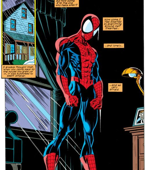 RT @spideymemoir: J.M. DeMatteis explores Spider-Man's core like no other writer, art by Mark Bagley! https://t.co/D9rWDupEUD