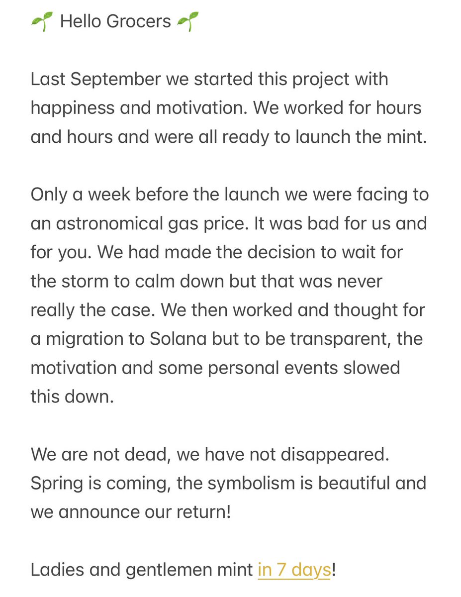 🚨 Statement 🚨 

#NFTs #NFTCommunity #nft #ETH #Ethereum #NFTCollection #nftart