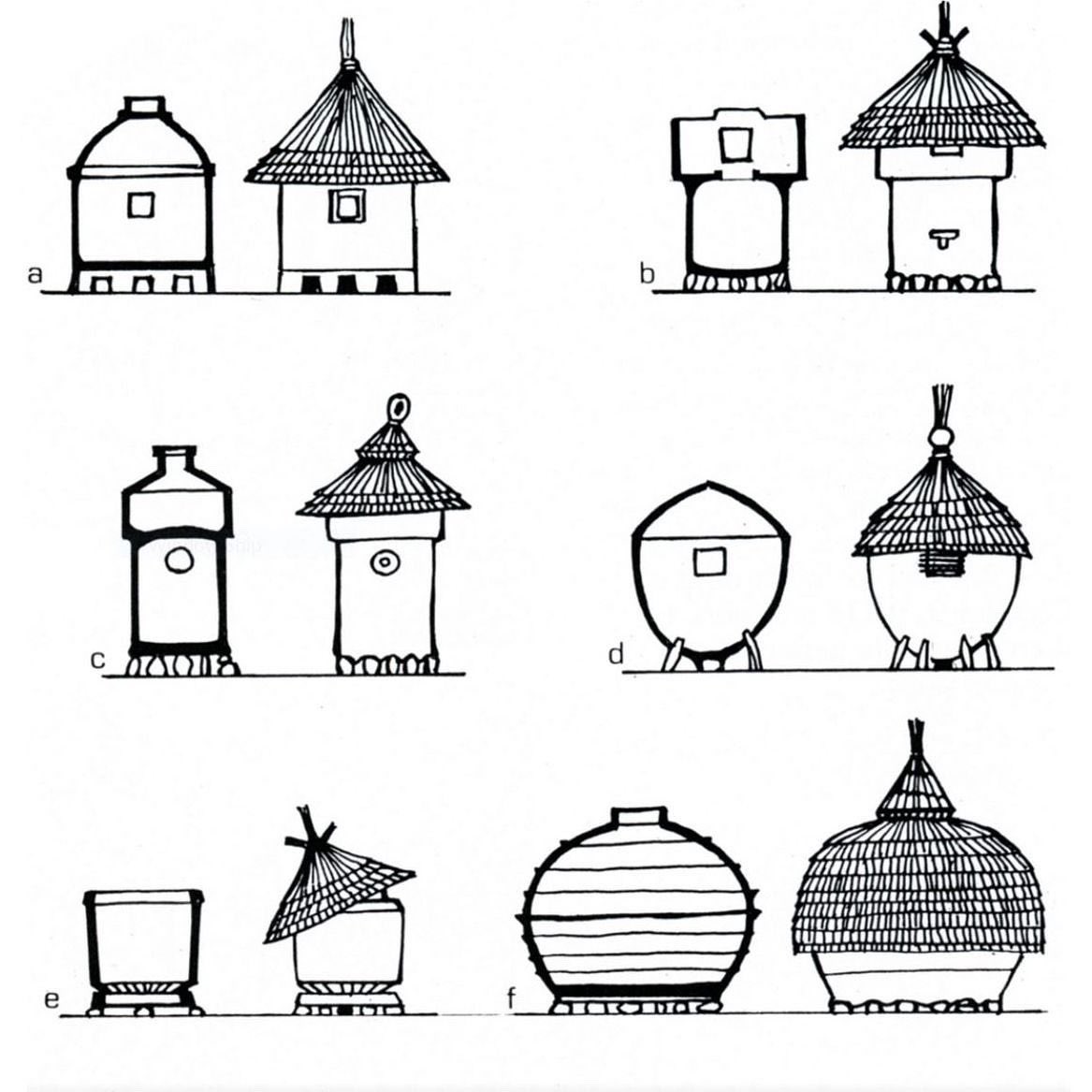 dadjaye's tweet photo. Granaries Architecture in Nigeria - Grains constitute the most vital diet component and provide rural people with employment and a sustainable source of income. One of the most commonly used methods for grain storage are silos, constructed from termite mound soil or clay soil. https://t.co/aaZ0t7i40i