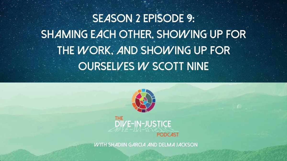 DiveInJustice's tweet photo. “Justice is central in all that he does.” Get to know @mscottnine on #DiveInJustice S2 Ep9 https://t.co/98YwQbkLx0 https://t.co/xGNGoBsidW