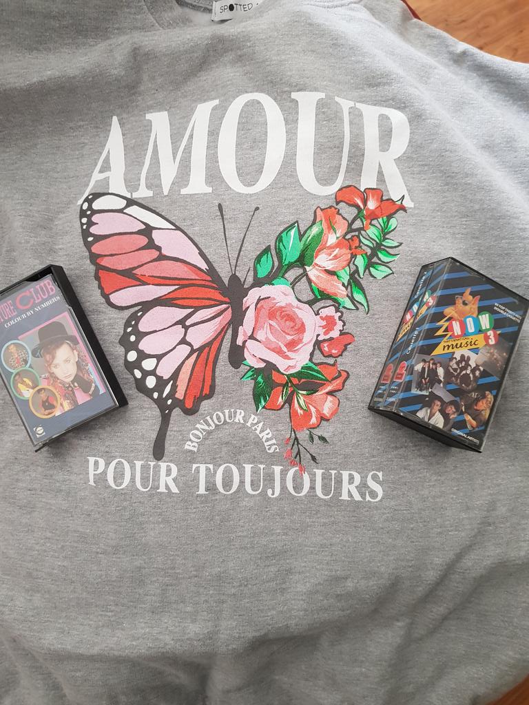 Kiffie8's tweet photo. Some of my charity shop purchases yesterday. #butterlies #now3 #cultureclub https://t.co/Z1tA4QJaYR
