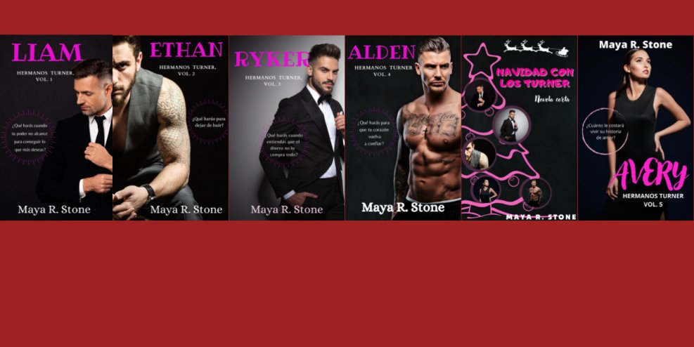 MaiaRStone1's tweet photo. Disfruta del romance y las pasiones en estas #novelas. #Romance contemporáneo. Disponibles en la plataforma Amazon, y con tu suscripción de #KindleUnlimited. https://t.co/TpXoi8Ctxy