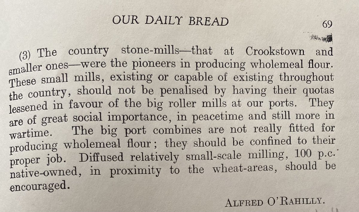 Irish_Cookbooks's tweet photo. Emerging discussion re grain shortage brought me back to this from 1941, with an afterword by Prof O’Rahilly of UCC. Mrs Wrenne keeps it local with her Muskerry Buns. https://t.co/Q2cxGJJa2F