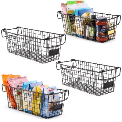 I just received a gift from Organized Elf via Throne Gifts: 4 Pack Large Stackable Wire Baskets For Pantry<a href="/tag/throne"class="tags"><span>#throne</span></a><a href="/tag/wishlist"class="tags"><span>#wishlist</span></a>