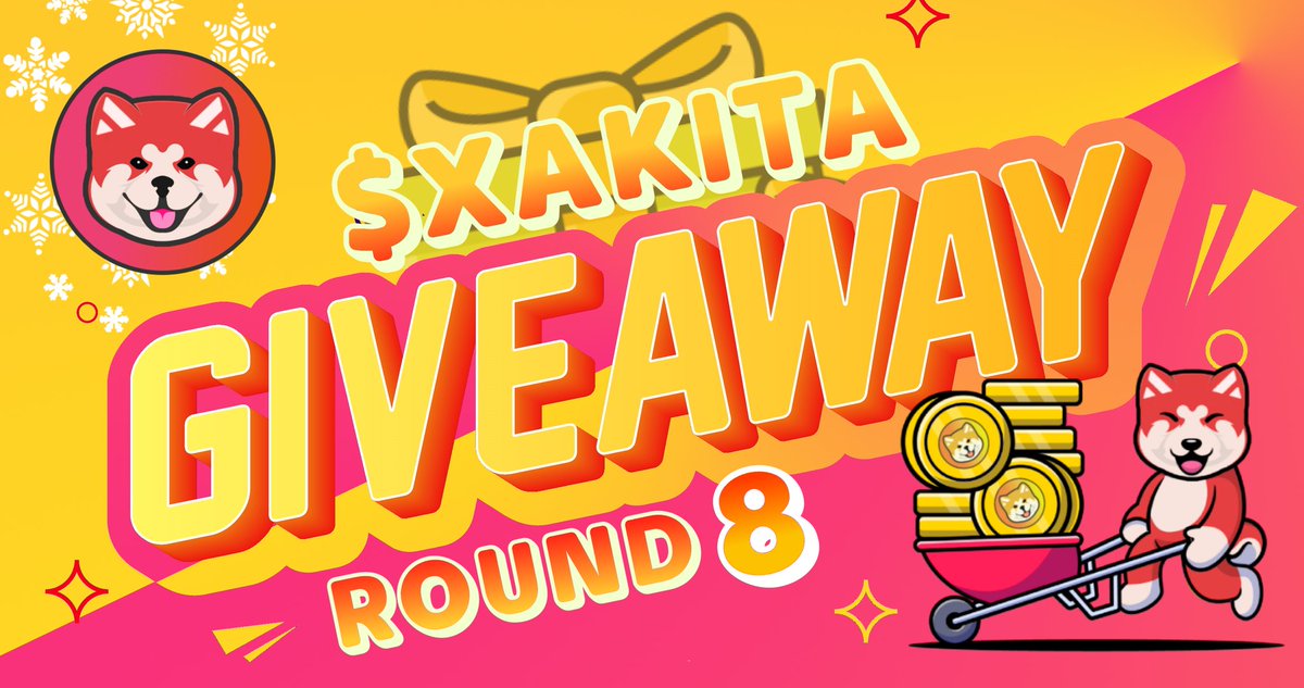 airdropkind's tweet photo. 🎉New Airdrop:AKITAVAX GIVEAWAY🎉
🔥 THE EIGHTH AIRDROP $XAKITA 🔥 
Top scorers on gleam;
🔺150M $XAKITA per first 50 top 
🔺75M $XAKITA 50th to 250th
🔺15M $XAKITA random 1000
🔺7.5M $XAKITA random 2000 

📜Form:https://t.co/8vGPKz7oK1 

🎊Ends: 20 Mar. 2022 
#Avalanche  #AVAX https://t.co/uMyEfs6bHu