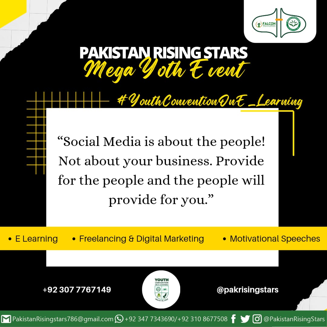 SidraJamshaid5's tweet photo. Digital Marketing is mother of marketing worldwide now and for competing market digitalism is most important tool now
@youth_prs 
#YouthConventionOnE_Learning https://t.co/0sGl7ANI0K