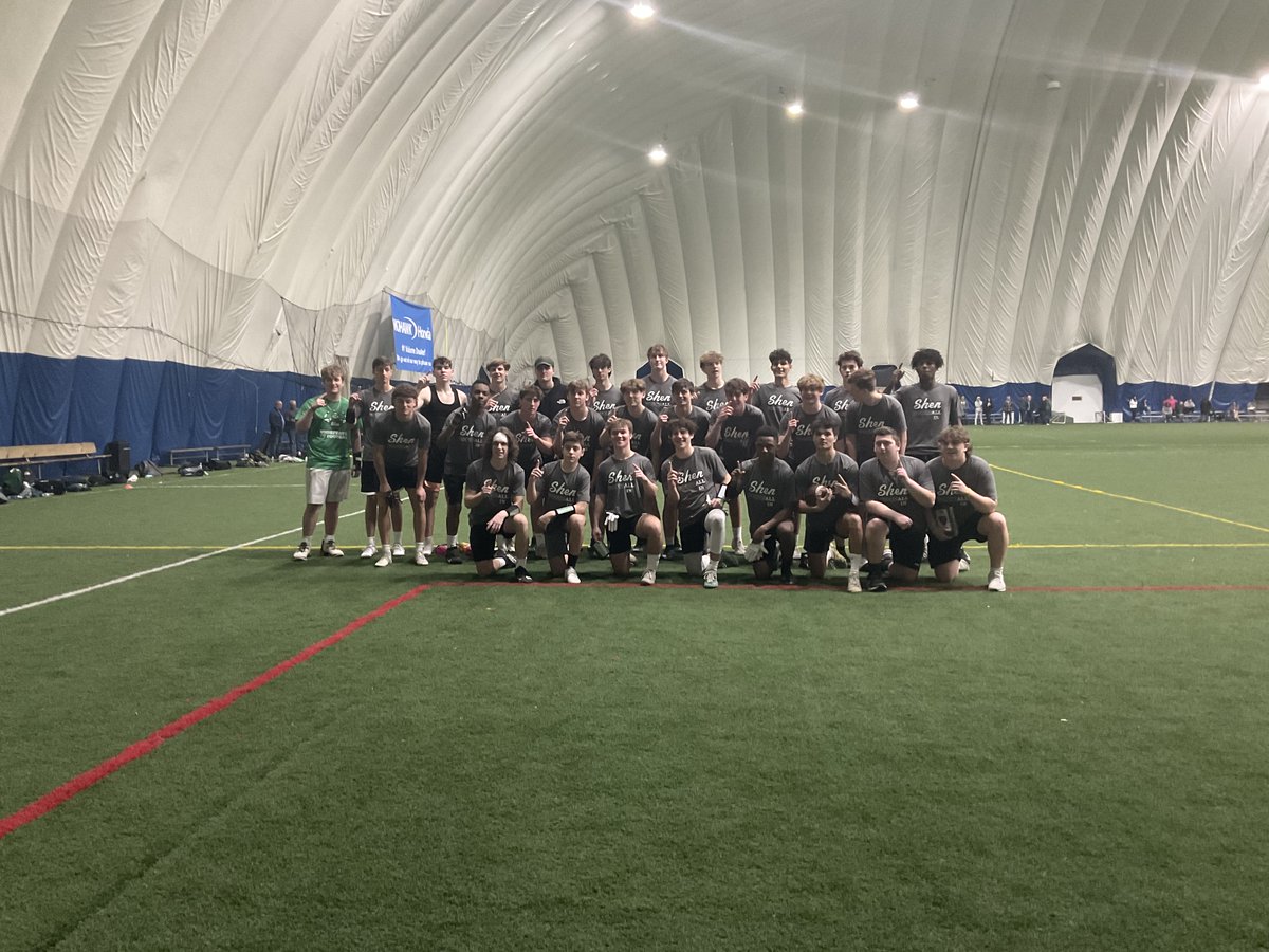 Codysmith2023's tweet photo. Great day for Shen Football yesterday! Won 12 team weightlifting meet and then 8 team 7v7 tournament In the same day! Beat Green Tech, Albany and Averill Park. Go Shen! @shenfootball_01 https://t.co/WAvpnO4uRc