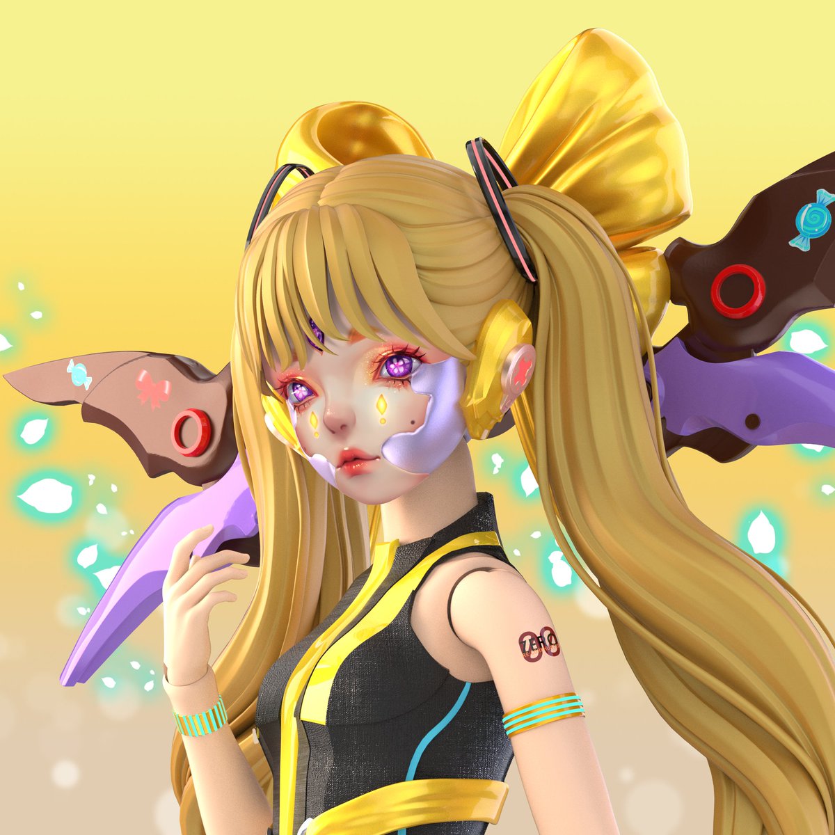 Inspired by this gorgeous community-made fanart, our incredible Tori Zero artist has created a new member of the collection.