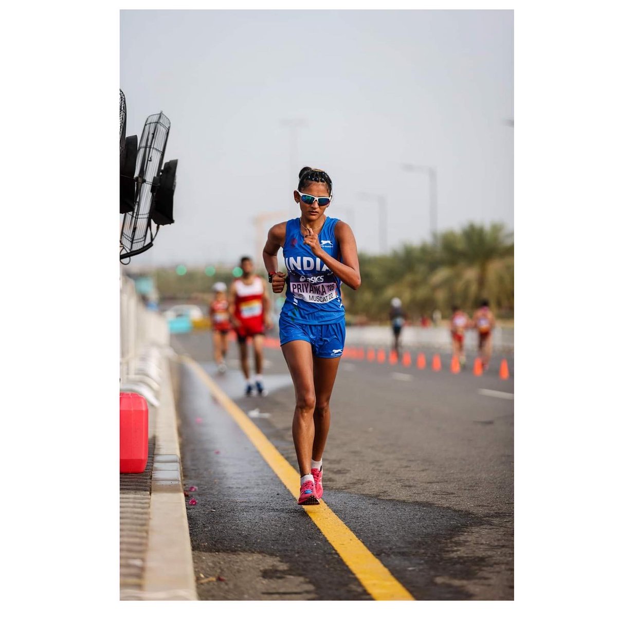 GoSportsVoices's tweet photo. An impressive feat to set a new National Record in the 35km racewalking event after competing in the event for the first time!
Priyanka is now the National Record holder for the 20km as well as the 35km racewalking events! ๐ฅ๐๐ฝ
#racewalking #sportingchampion #nationalrecord https://t.co/gl1OPJWFWB