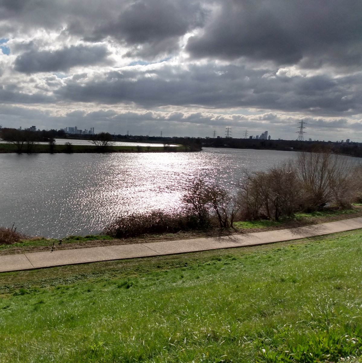 Helen_Carpent's tweet photo. I think of that instant as the sun breaks through as a quicksilver moment. Always transformative!
@E17Wetlands #DistantCity #WalthamstowWetlands #Reservoirs #Wetlands https://t.co/8YTcBefjZC