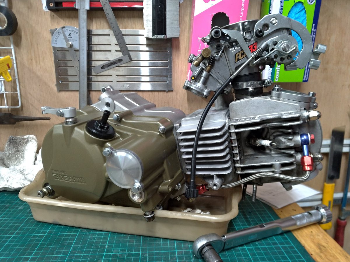 monkey717_4mini's tweet photo. 1年ぶりの最強エジソン
ずっとミッションブローで放置してた
#1p60 #TAF5速 #192cc #FCR33 https://t.co/NXSCuZjWNL