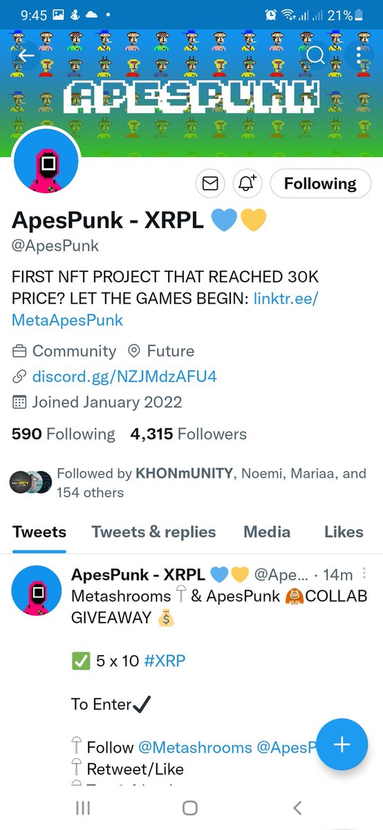 kimtuan2021's tweet photo. @ApesPunk @MetaShrooms @wxarisu 
@MhayaTey17 
@kalembang01

 #Metashrooms #ApesPunk https://t.co/ldtQJa4pn9