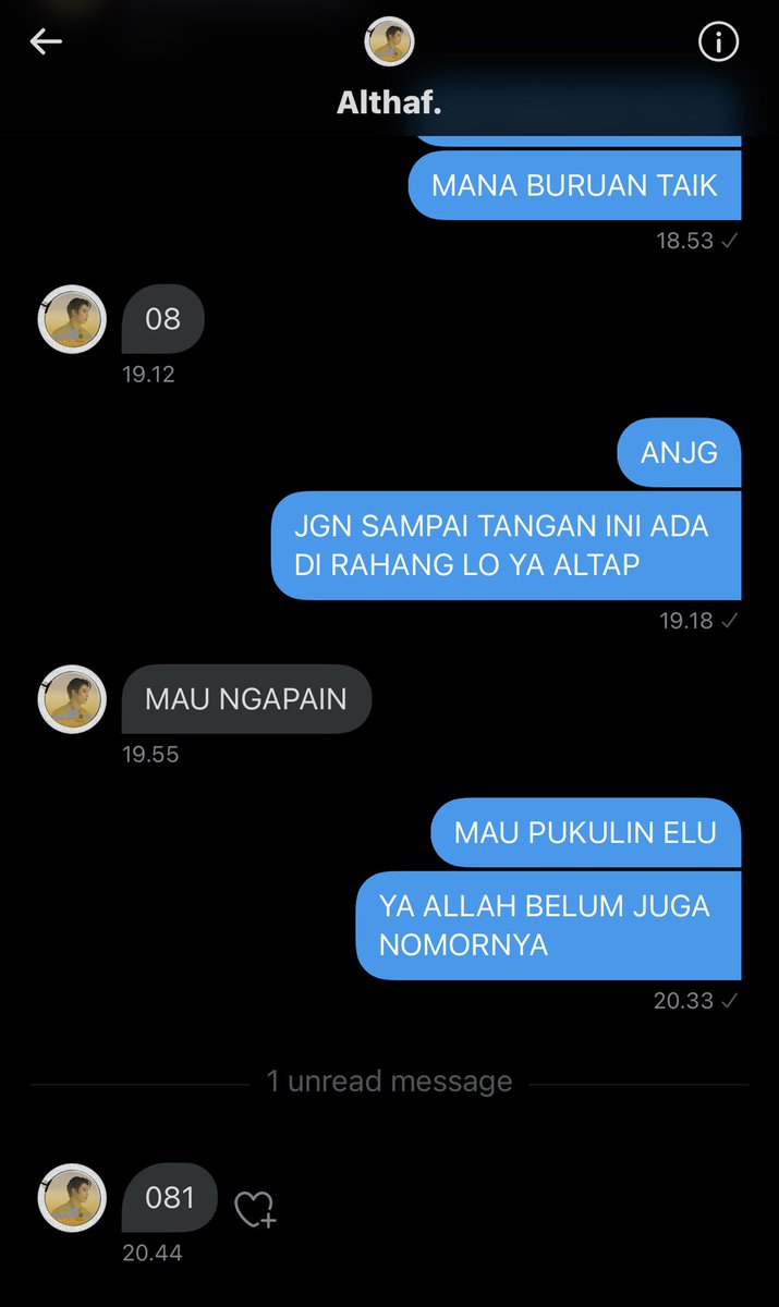 caIebrian's tweet photo. tw; kata kasar karena terlalu ksal.
⚠️ hati hati ya kak buat kastamer jail seperti ini, segaja ga saya sensor namanya biar lebih banyak yang aware ⚠️ https://t.co/SZ7iE7lk7j