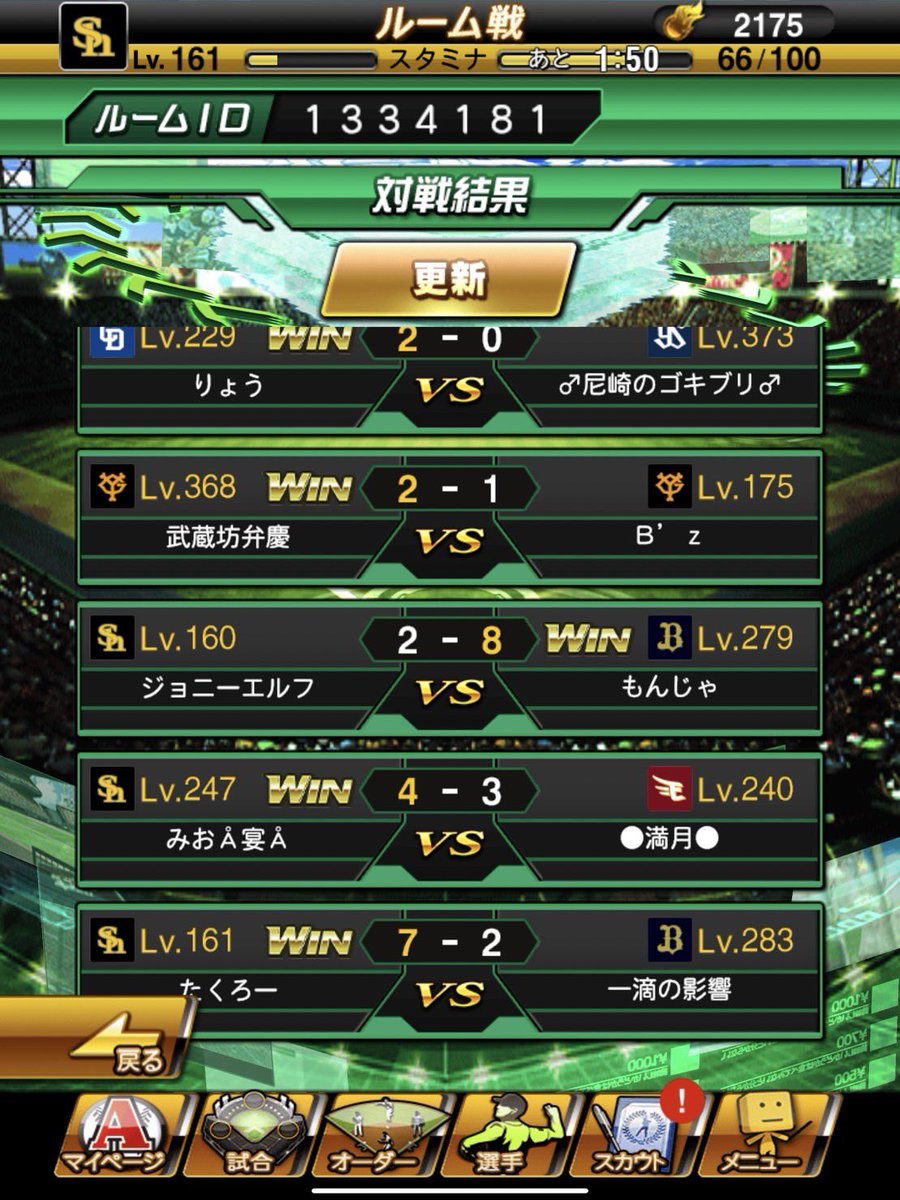 PROUDO1203's tweet photo. 3月5日の対抗戦は宴様とでした！
結果は2勝3敗と負け越してしまいました。どれも接戦の試合で見ていて非常に面白い内容でした！
宴の皆様ありがとうございました🙇 https://t.co/AcOClz8tk8