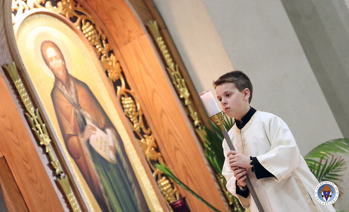 ArchbishopPerez's tweet photo. 1/3 Here are images taken at the Philadelphia Ukrainian Catholic Cathedral of the Immaculate Conception  during last night’s powerful and deeply moving vigil for peace in Ukraine.

Full album:  https://t.co/7CuJvXhRnM https://t.co/Q0ednoW9jK