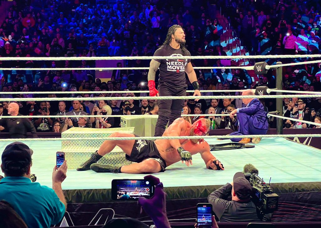 WWE MSG: Roman Reigns-Brock Lesnar Official Video Footage Released 1