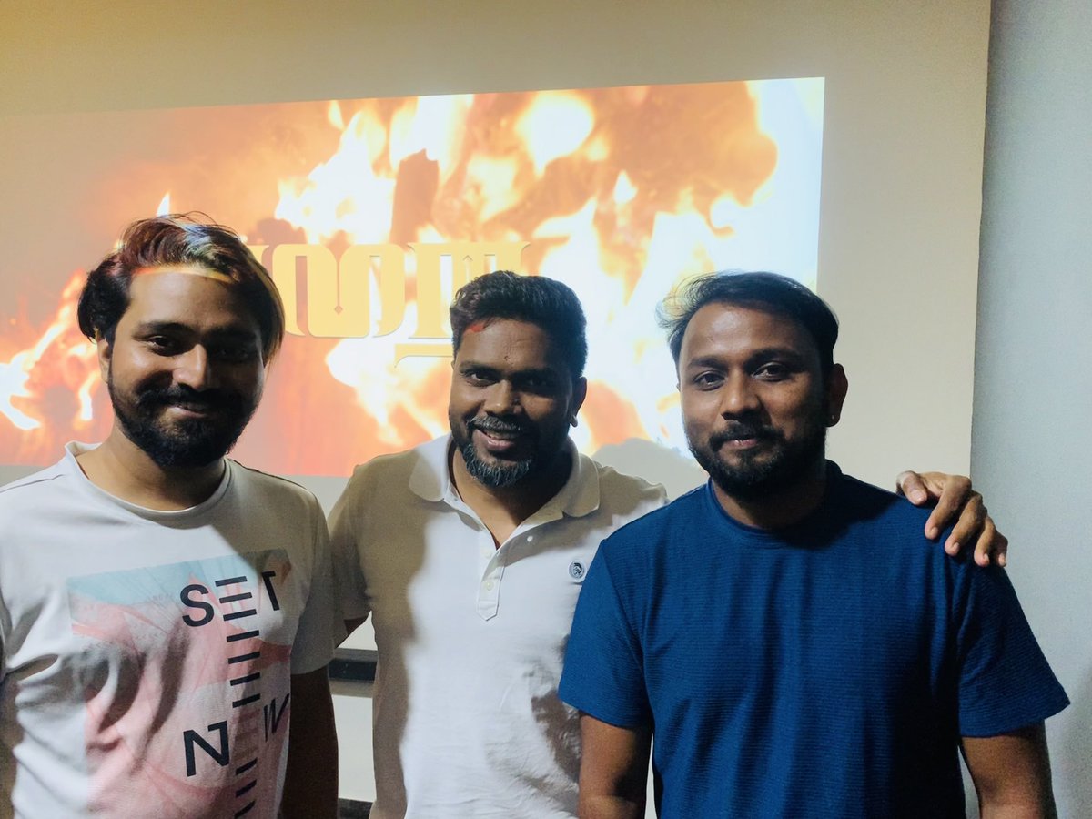 Kumaran (@dirkumaran) on Twitter photo A pic to cherish , Thank you for your words of encouragement and your appreciation after watching #Parai means a lot to me Love you <a href="/beemji/">pa.ranjith</a> Anna โค๏ธโค๏ธ
<a href="/RSeanRoldan/">Sean Roldan</a> <a href="/EditorSelva/">Selva RK</a> <a href="/thinkmusicindia/">Think Music</a>
youtu.be/KCD-uY3iDMU A pic to cherish , Thank you for your words of encouragement and your appreciation after watching #Parai means a lot to me Love you <a href="/beemji/">pa.ranjith</a> Anna โค๏ธโค๏ธ
<a href="/RSeanRoldan/">Sean Roldan</a> <a href="/EditorSelva/">Selva RK</a> <a href="/thinkmusicindia/">Think Music</a>
youtu.be/KCD-uY3iDMU