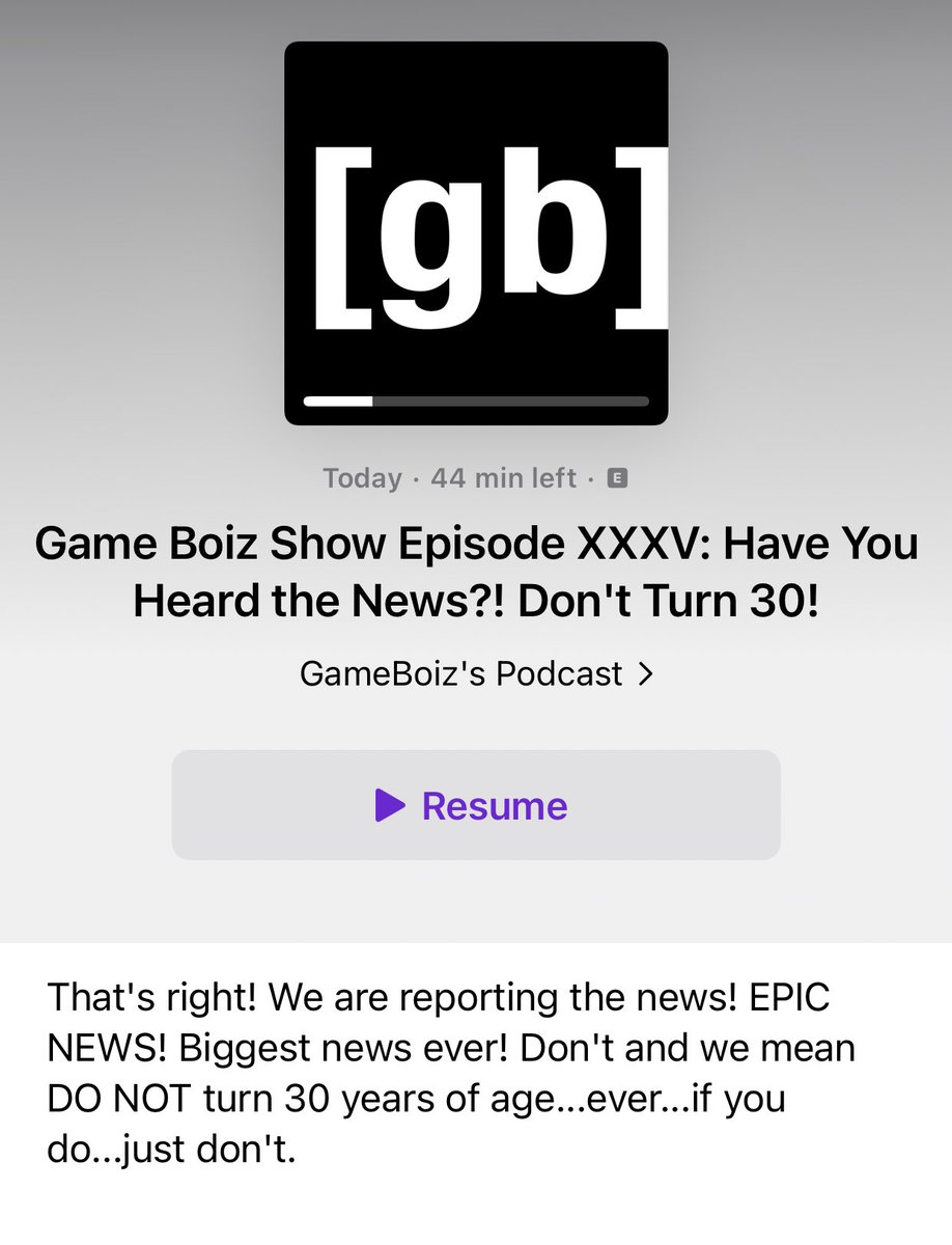 thegameboiz's tweet photo. Y’all check out this AMAZING podcast! #podcast #listen #checkout #please https://t.co/VDRnSeNeYC