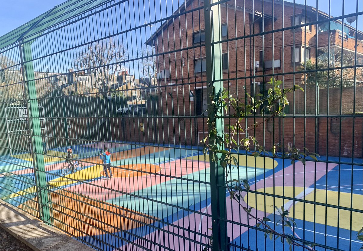 evefrancisholt's tweet image. A couple of weeks ago I woke up to this sight, when staying at a friends flat in Camberwell Green, London. I keep thinking how powerful it was to see this through the window, calling you get outside &amp;amp; play. 
What do you see out of your window?  
#ActiveEnvironments #Play