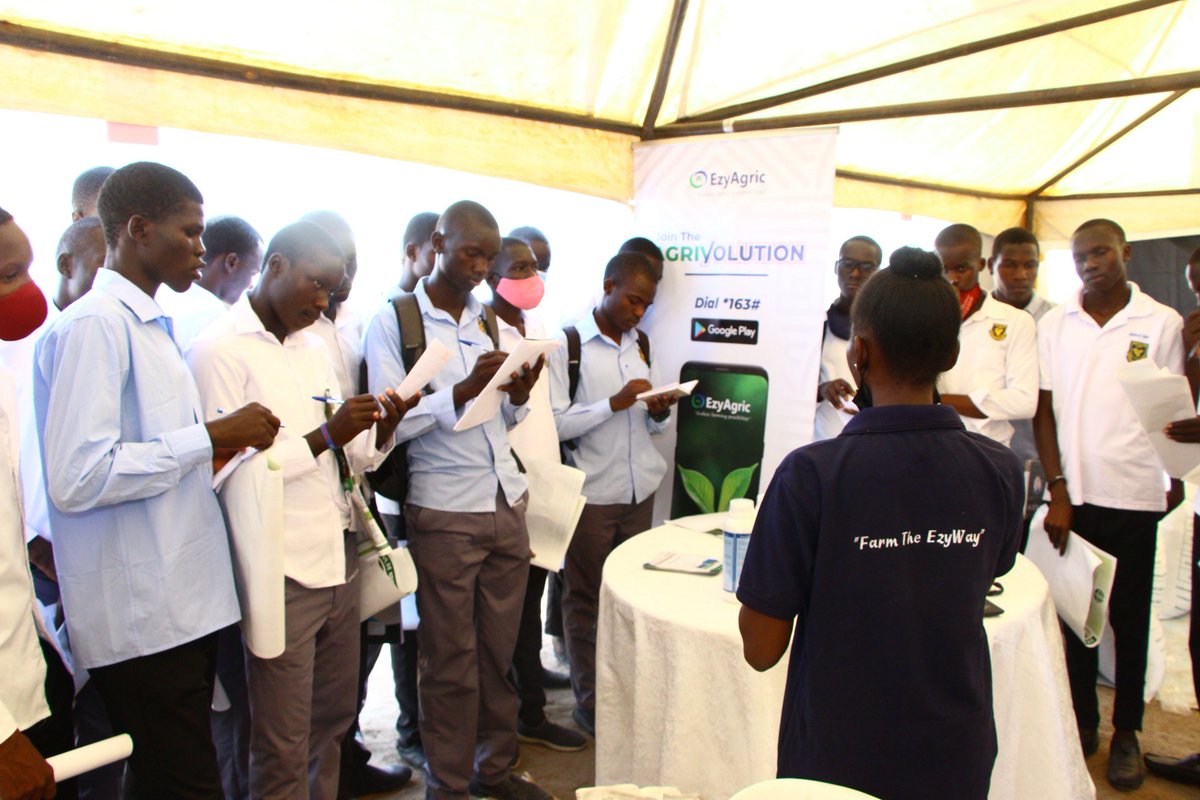 ezyagric's tweet photo. Day 3 and the Final Day of the #EasternAgricShow2022 happening in Awoja River Side Farm, Soroti.
Students From Soroti Secondary School studying Agriculture came & learnt about our products and our services.
#EndlessFarmingPossibilities #FarmTheEzyWay #AgriVolution https://t.co/RU3RWaZxkt