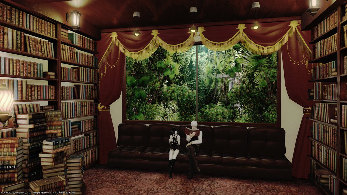 vivinyan_FF14's tweet photo. 図書館できたーー! あとでゆっくり撮影しよ!
#LLVV #XIV_PICTCLIP https://t.co/eLaLUgrfKy