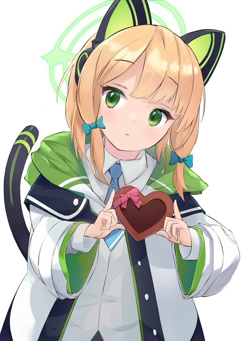 ミドリのチョコエピ、卑しくて好き #ブルアカ 