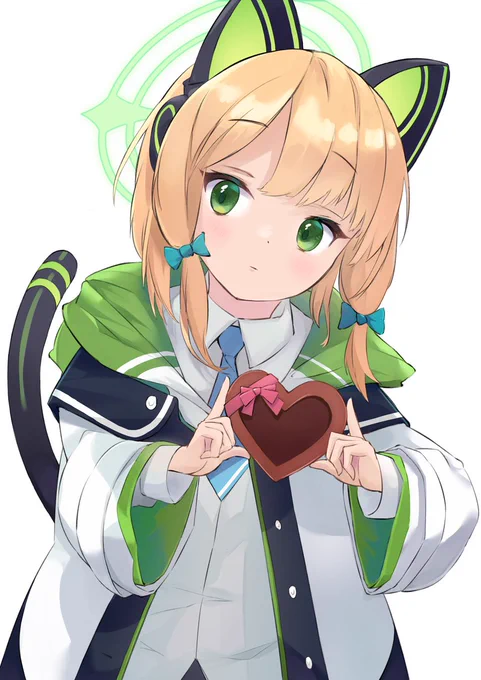 ミドリのチョコエピ、卑しくて好き #ブルアカ 