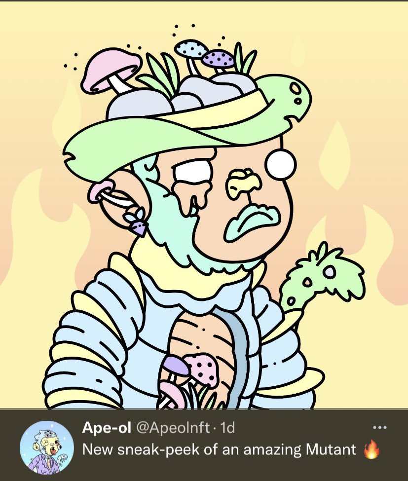 AyeRocco's tweet photo. Hey everyone go check out @Apeolnft they have great potential and there road map is solid👌💯 https://t.co/ClvqX88eCY