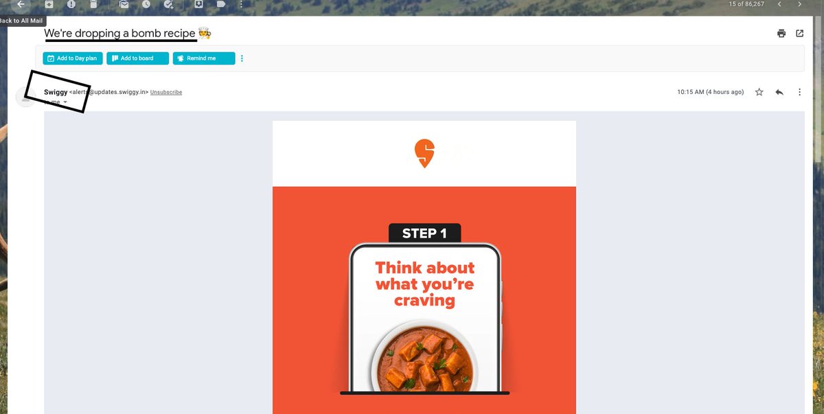 ushithwa's tweet photo. @swiggy_in ought to be mindful of the current times before thinking of subject lines. C'mon, you can do better. #UkraineRussianWar https://t.co/4L52kG4N3h