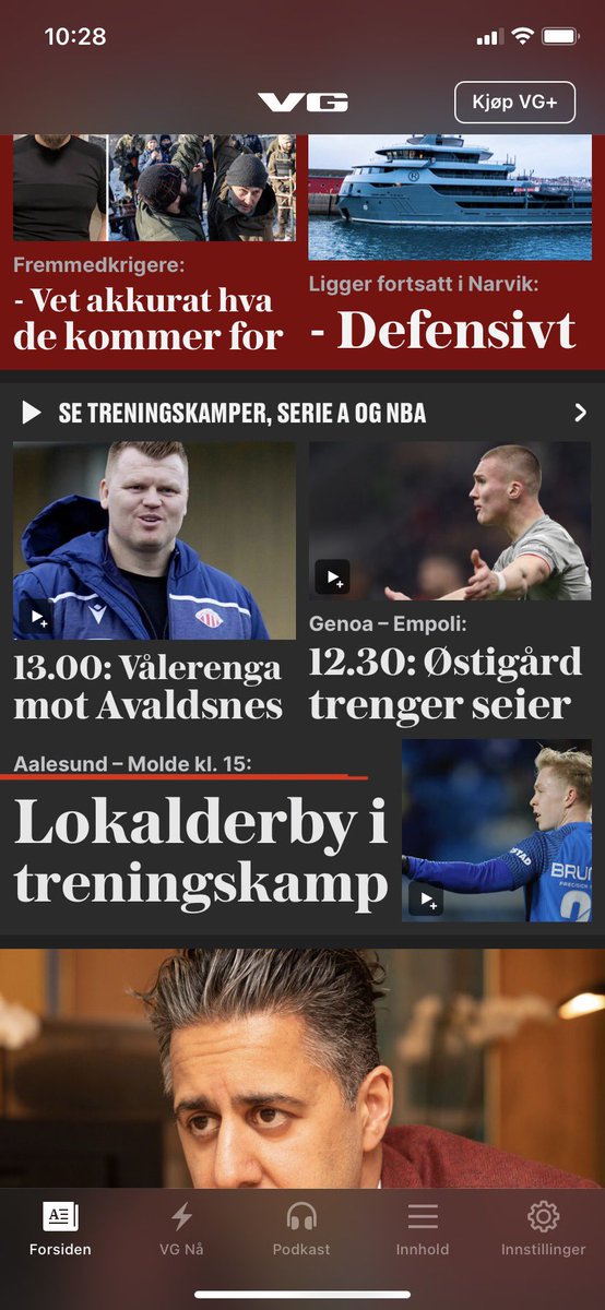 RomsdalsRud's tweet photo. For skada/syke for å møte Glimt, men oppe og nikker for møte med Molde. Aalesund om det.. Fra dagens VG: https://t.co/XuE9GJI4ih