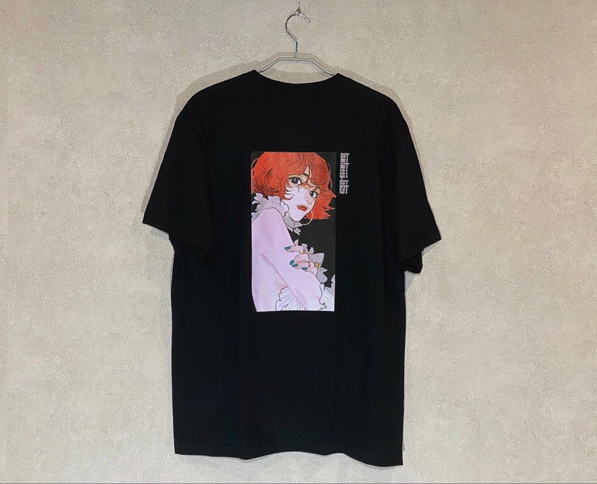 個展グッズ】Tシャツ カラー:ブラック、ホワイト サイズ :S、M、L、XL