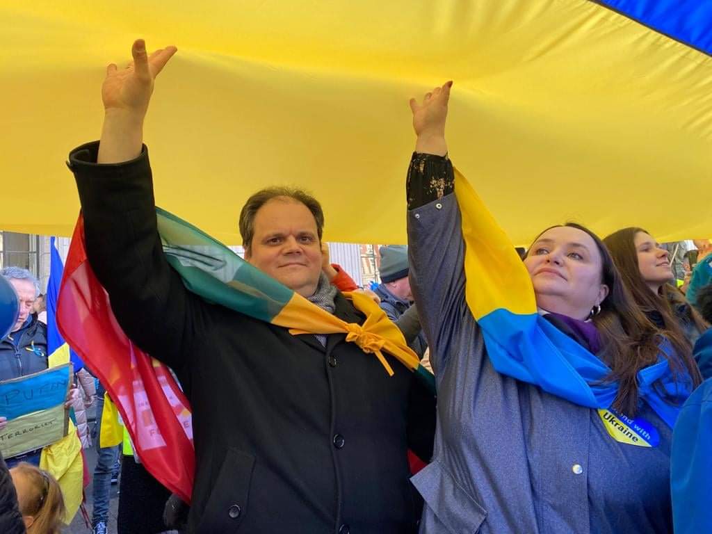 GudynasM's tweet photo. That's what we all have to do now - support #Ukraine in every effort no matter how big or small it might seem.
#StandWithUkraine️
#RedArmyGoHome https://t.co/voodxIgRv6