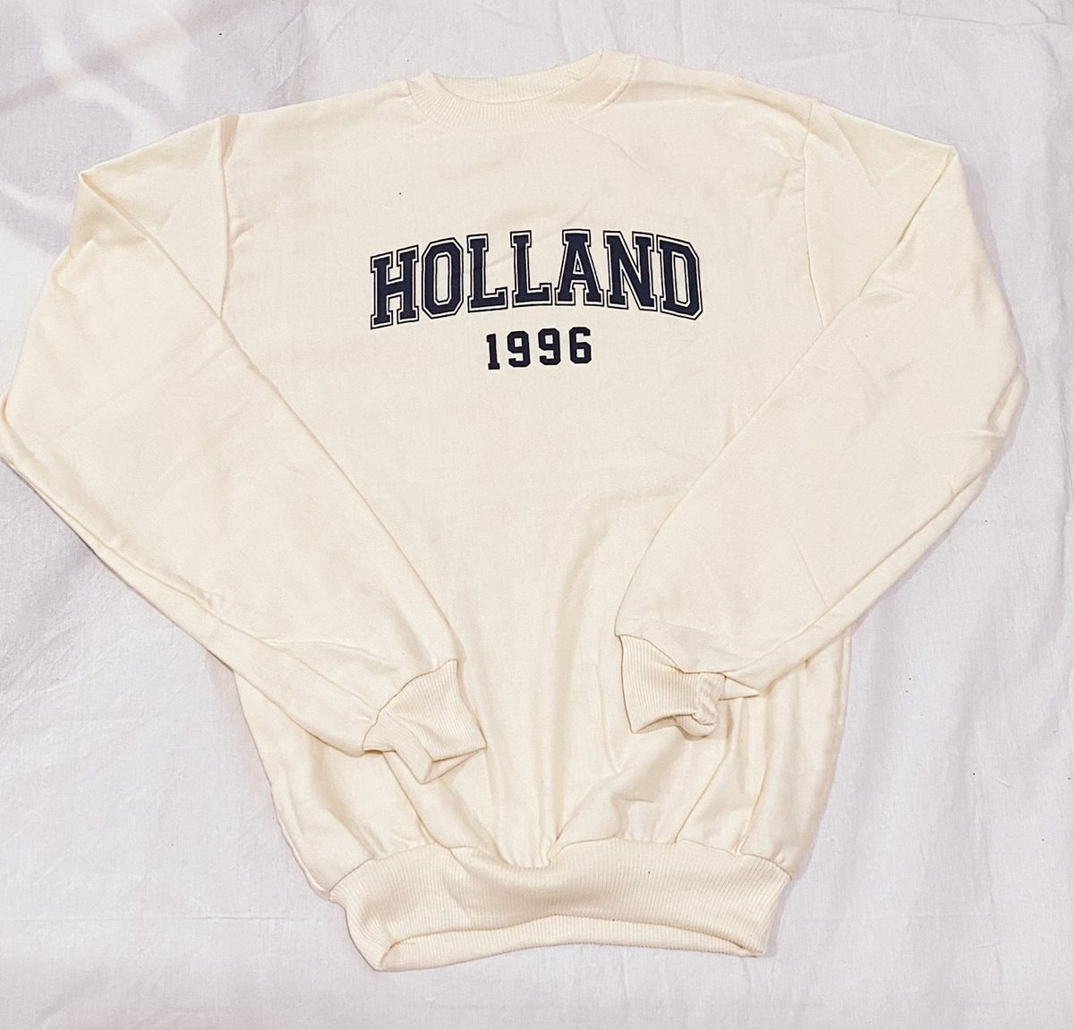 Holland - yellow cream sweatshirt (119k). DM to order!