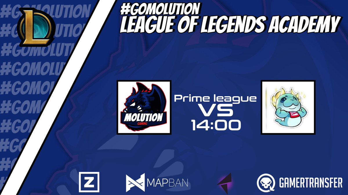MolutionGaming's tweet photo. Heute Nachmittag ist der 4. Spieltag der @PrimeLeague für unser League of Legends Academy Team:
🕔14:00 Uhr
🆚Fantastic Bronze
🏆@PrimeLeague
📷-
Wir wünschen unseren Jungs viel Glück und Erfolg🍀
#GoMolution
#MolutionIsTheSolution https://t.co/izHhT7W2EJ