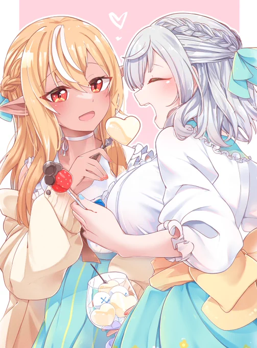 🍨💕
#ノエラート 
#しらぬえ 