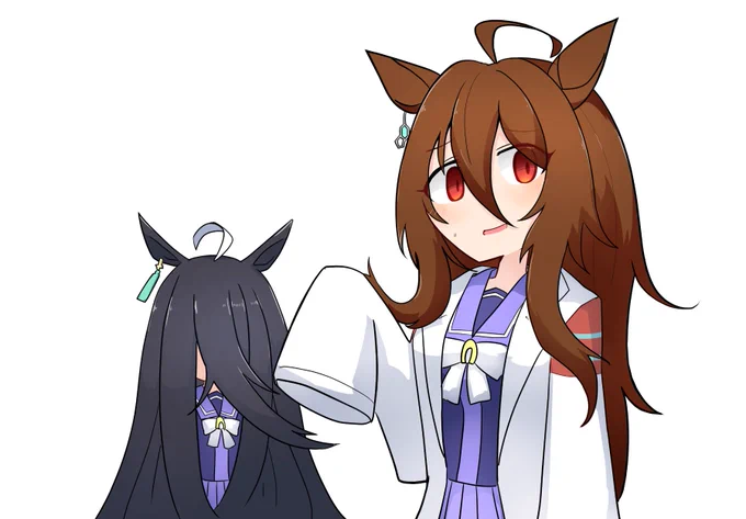 髪伸びたタキオン 